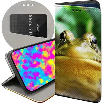 Pouzdro na mobilní telefon Flipové pouzdro Hello Case pro Samsung Galaxy A23, zelené