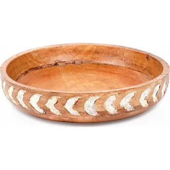 DŘEVĚNÁ MÍSA SALÁTOVÁ MÍSA NA OVOCE, SNACKY, MANGO, 30,5 CM, 2,5 L, VELKÁ