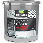 Primalex METAL Barva na střešní krytinu 3 v 1, 2,5 l, bílá 454559