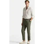 Polo Ralph Lauren Kalhoty z materiálu 710940611009 Zelená Regular Fit S