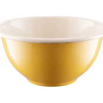 Smaltovaná mísa / smaltovaná nádoba 1,6 l OWE žlutá