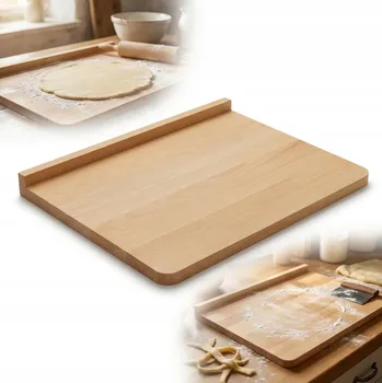 Kuchyňské prkénko Krájecí prkénko Vál BUKOVÁ 47 x 37 x 2 cm