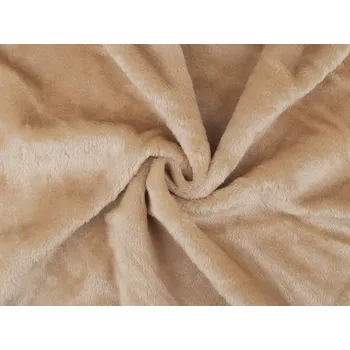 Vánoce Kožešina medvídek Varianta: 2 béžová světlá, Balení: 1 m