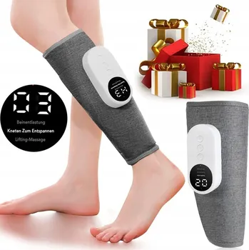 Masážní přístroj MASÁŽNÍ PŘÍSTROJ PROTLAKOVÝ NA NOHY LÝTKA PRO ÚLEVU OD BOLESTI LYMFODRENÁŽ SILNÝ