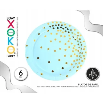 Talíř Papírový talíř 23 cm – ideální na oslavu