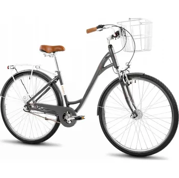 Městské kolo Romet Art. DECO CLASSIC, rám 20 palců, kola 28", šedé