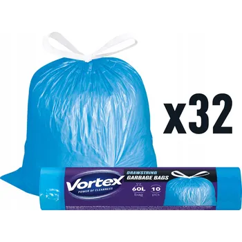 Pytle na odpadky Pytle na odpadky na směsný odpad Vortex 60 l 10 ks