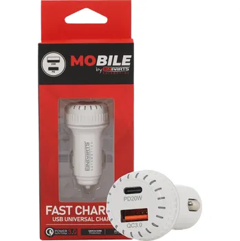 USB automobilová nabíječka EinParts 3 mA