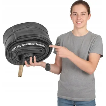 Duše na kolo DUŠE 26X1.75/2.125 AV48mm (krabička)