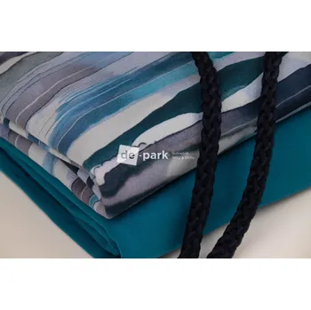 Balíček č.1358 - Teplákovina - Akvarelový proužek