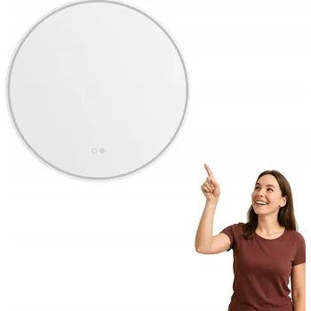 Zrcadlo Zrcadlo Zuma Line nástěnné kulaté 80 x 80 mm