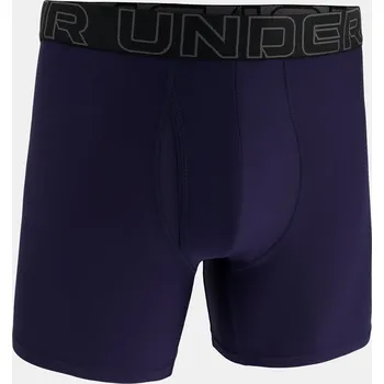 Pánské spodní prádlo Under Armour Pánské boxerky M UA Perf Tech 6in (1ks) 1383849-410 Modrá LG