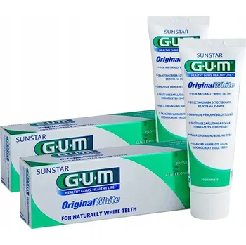 zubní pasta GUM Original White Zubní Pasta Sada 2 x 75 ml