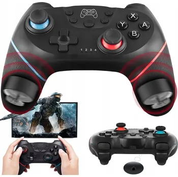 Gamepad Pad bezprzewodowy do konsoli pro konzoli Nintendo Switch, černý