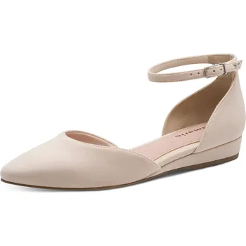 Dámská zimní obuv DÁMSKÉ BALERÍNY TAMARIS 1-22155-46 251 BÉŽOVÁ Barva: BÉŽOVÁ, Velikost: 36