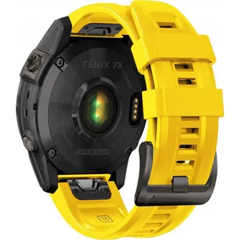 Řemínek na hodinky Řemínek Tech-protect pro Garmin 22mm, žlutý