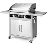 Fieldmann - Plynový gril 3x hořák matný chrom