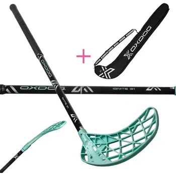 Florbalová hůl Oxdog Ignite 31 MT Round SMU + stickbag Oxdog BK Levá (levá ruka dole) 92 cm (= 103 cm)