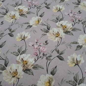 Pro útulný domov bavlněná látka RŮŽE NA STARORŮŽOVÉ