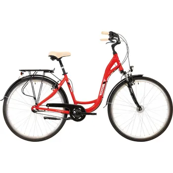 Městské kolo BBF Cityrad Sondermodell Wave 28 červená 46 cm