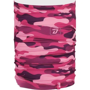 Čepice Dráče Funkční nákrčník růžový maskáč