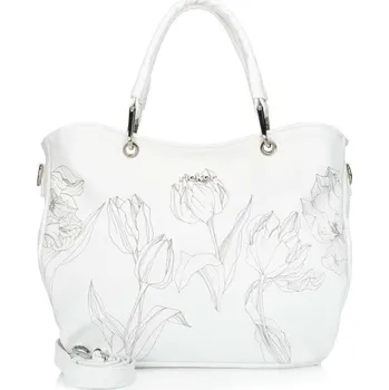 Kabelka Dámská kabelka RIEKER C2434-110-TUL bílá W5 -UNI-