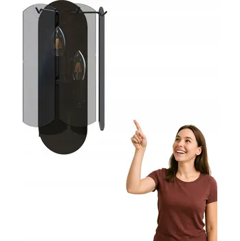 Nástěnné svítidlo Nástěnné svítidlo Zuma Line černé E14 40 W