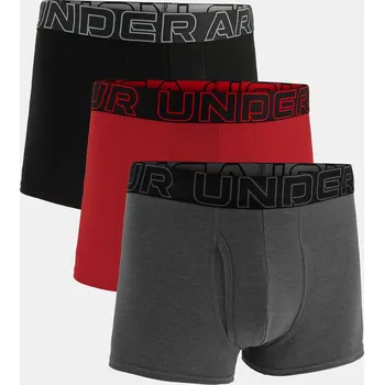 Under Armour Pánské boxerky M UA Perf Cotton 3in (3k 1383891-025 Šedá M