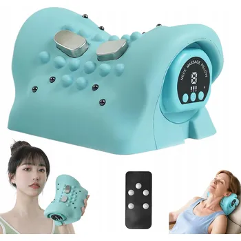 Masážní přístroj MASÁŽNÍ PŘÍSTROJ POLŠTÁŘ SHIATSU PRO MASÁŽ ZAD, KRKU, NOHOU A CELÉHO TĚLA S FUNKCÍ NAHŘÍVÁNÍ