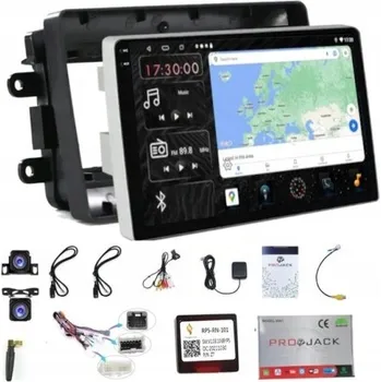 Autorádio Autorádio Projack 2-DIN GPS Android 4GB 64GB s dotykovou obrazovkou