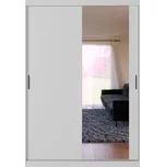 GiB Meble Šatní skříň BREGI SZ150 Barva: bílá