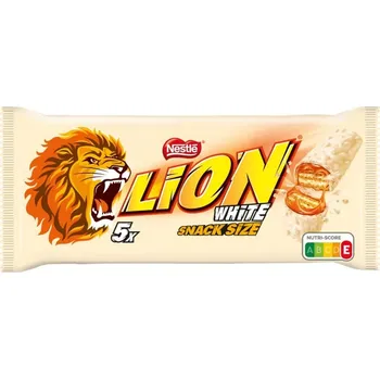 Čokoládová tyčinka Lion White 5pack 5*30g cena za kartonové balení (Kartonové balení : 15 ks)