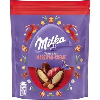 Čokoláda Milka jemné kuličky s marcipánem 90g