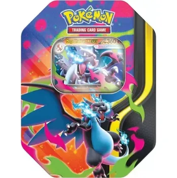 Karetní hra Plechovka Pokémon Spring ex Tin Mega Charizard X ex