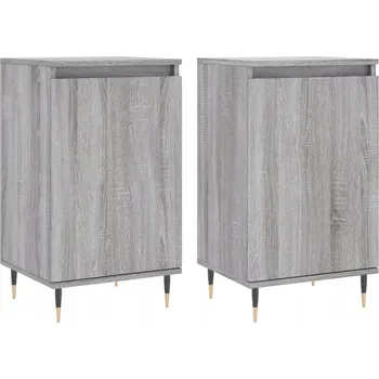 Komoda VidaXL Skříňky, 2 ks, šedý dub sonoma, 40x35x70