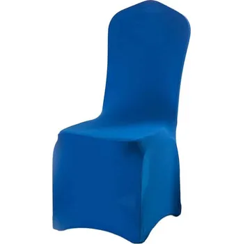 Potah na židli Gastrokitchen Univerzální návlek na banketové židle elastický 1 ks modrý