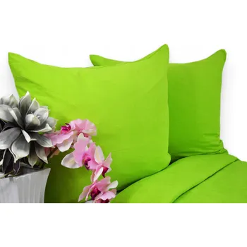 Povlečení Froté Povlečení 160x200 limetka barva KOBI