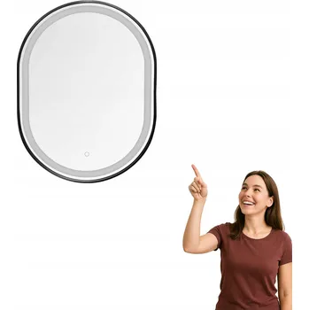 Zrcadlo Zrcadlo Zuma Line nástěnné kulaté rám kovový 50 x 70 mm