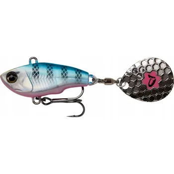 Umělá nástraha Savage Gear Fat Tail Spin 8 cm 24 g 71772 Pink stříbrná Rotační třpytka
