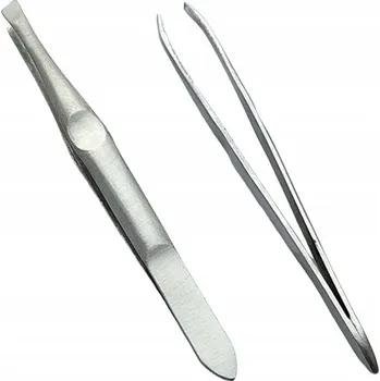 Péče o řasy a obočí Zkosená pinzeta PINZETA obočí PINZETA pinzeta na řasy