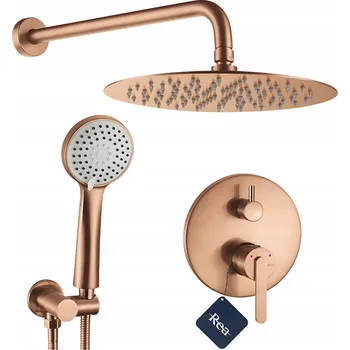 Vodovodní baterie Rea podomítková sprchová souprava JS-1180BRG Ontario, kartáčovaná měď