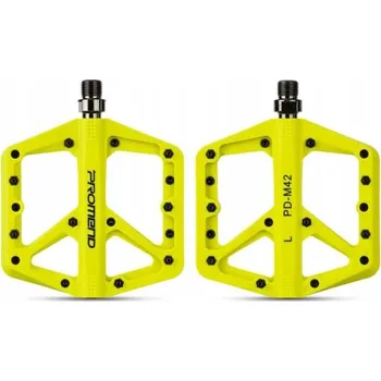 Pedál na kolo Platformové pedály Promend PD-M42 žluté