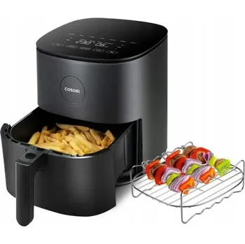fritéza COSORI Horkovzdušná fritéza 7v1, Max 230, 55dB, 100+ receptů Černá