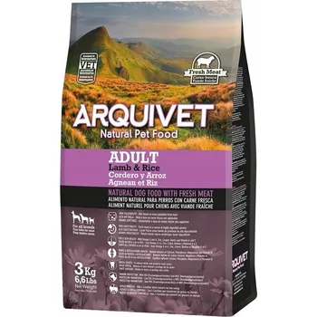 Krmivo pro psa Arquivet Adult jehněčí s rýží 3 kg