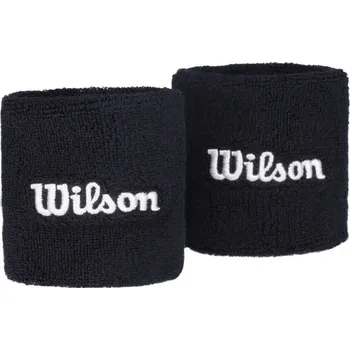Sport Potítko Wilson U TERRY LOGO WRISTBANDS OS Černá, Bílá