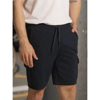 Sinsay - Kraťasy cargo - námořnická modrá - 306EU-59X - 306EU-59X-XS