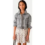 Mayoral Jeansová bunda 6406 Šedá Regular Fit 16Y