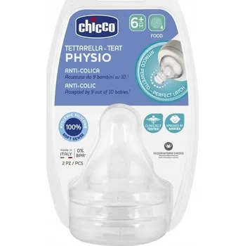 Dudlík Chicco silikonový 0 m+