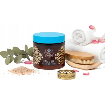 Tělový peeling HAMMAM ORIENTALNÍ TĚLOVÝ PEELING Peeling s s mořskou solí na tělo 500g
