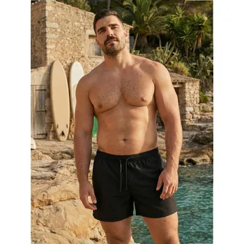 Sinsay - Koupací kraťasy - černá - 001HI-99X - 001HI-99X-XL